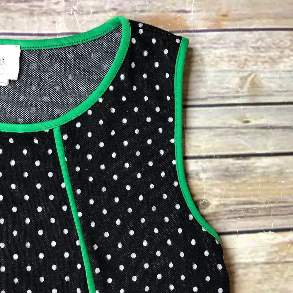 Anthropologie Weston Wear Peplum Polka Dot Top - Picture 5 of 8